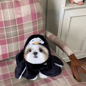 Roupinha Pet Pinguim Fofo
