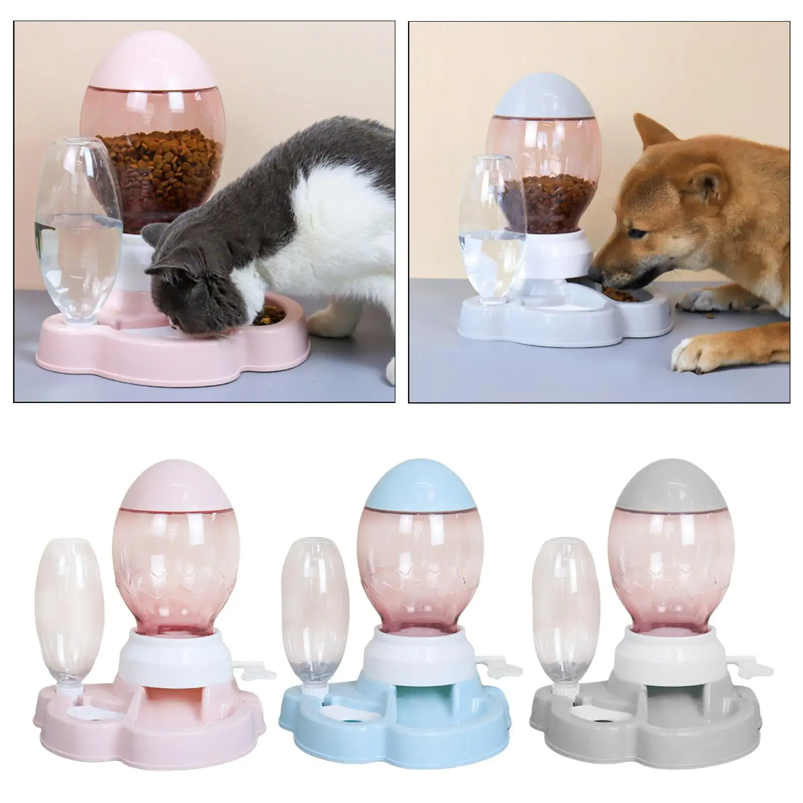 Comedouro & Bebedouro Automático com Alavanca Mameg