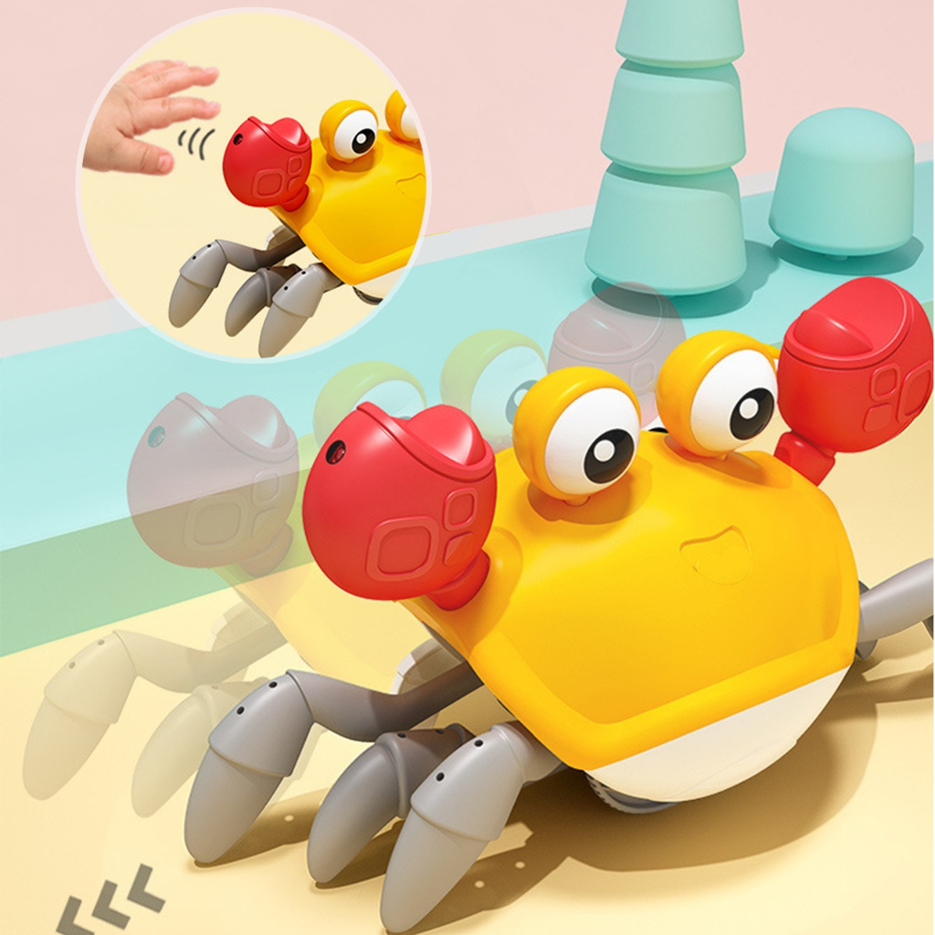 Brinquedo Pet Simula Carangueijo/Polvo Luminoso