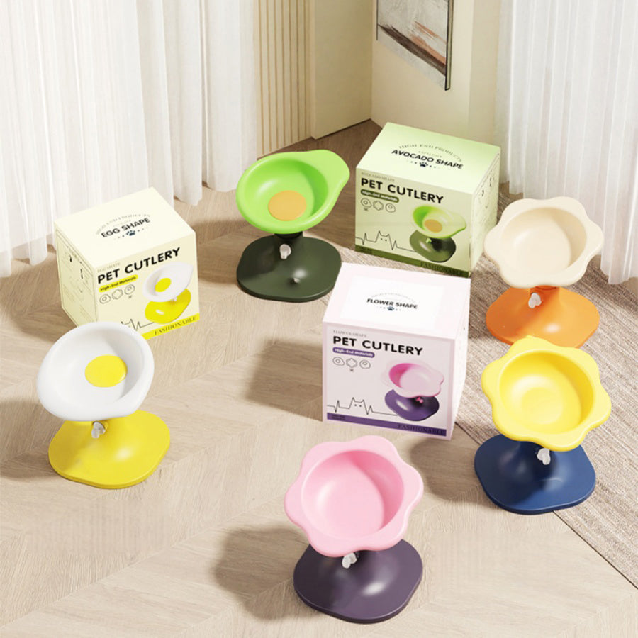 Comedouro Elevado Ajustável Pet Tower Bowl