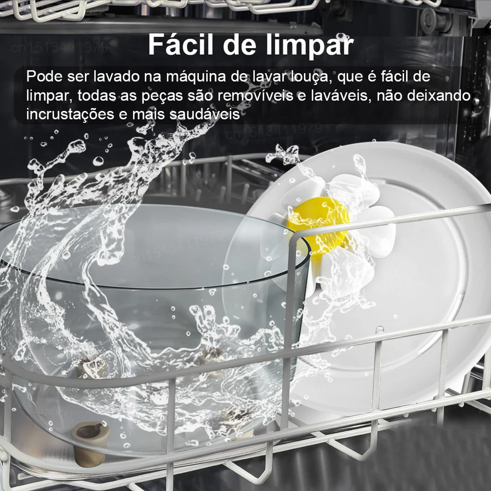 Fonte de Água Automático com Filtro Florzinha