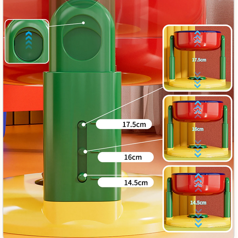 Tigela com Ventosa 3 Alturas Ajustáveis Boom