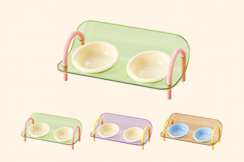 Tigela Dupla Pet Bowl Supreme