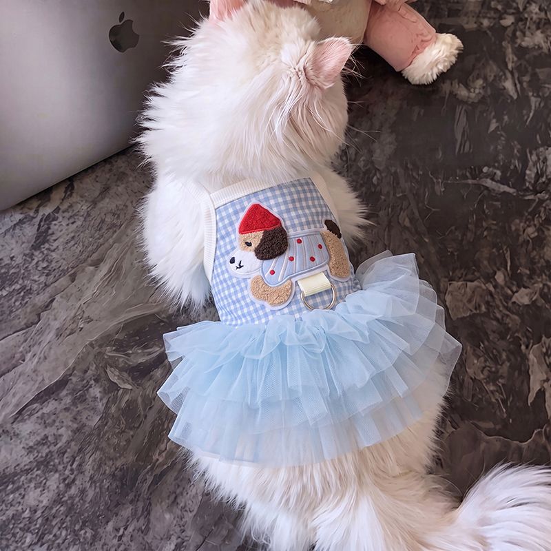 Vestido Pet Tule Smiles