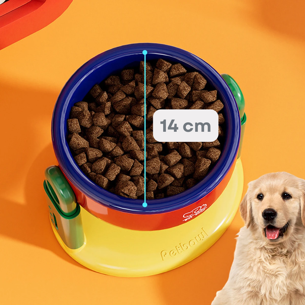 Tigela com Ventosa 3 Alturas Ajustáveis Boom