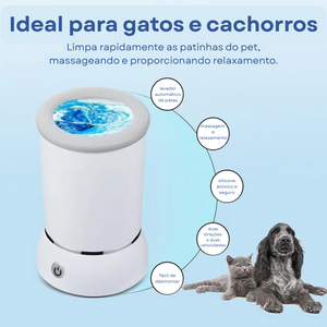 Limpa Patas Automático Pet Fixit