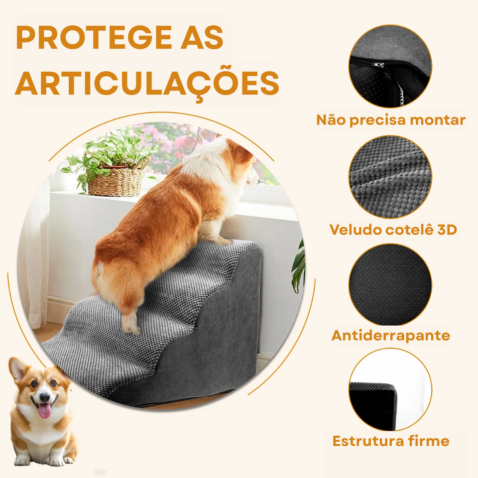 Escadinha Pet Eleva - 2, 3 ou 4 andares