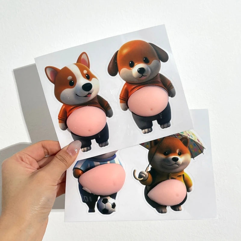 Adesivo 3D Pet Amortecedor Porta 2 unds