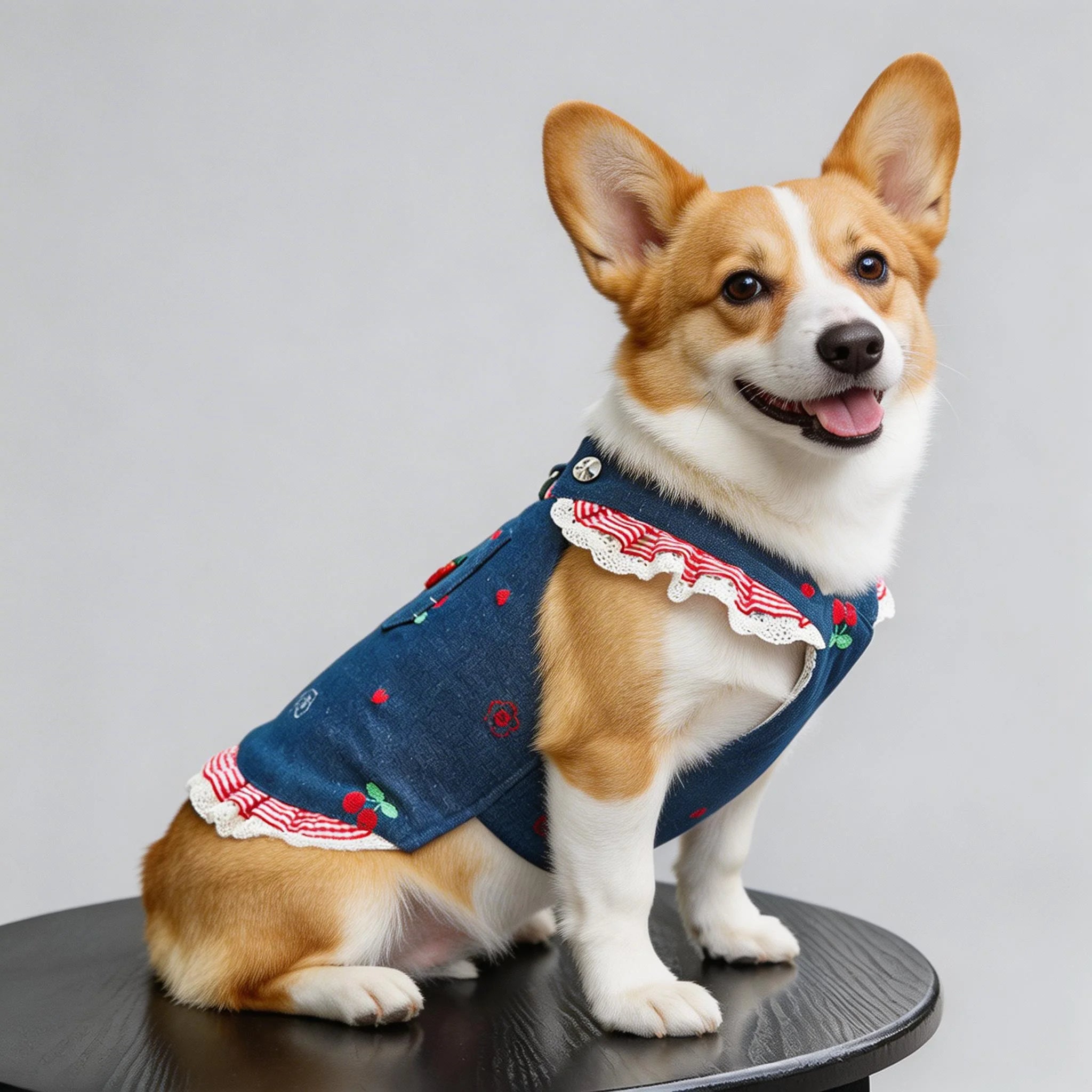 Vestidinho Jeans Pet Babadinhos