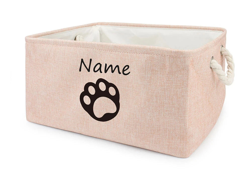 Caixa de Brinquedos Personalizada Pet Baú Alegria