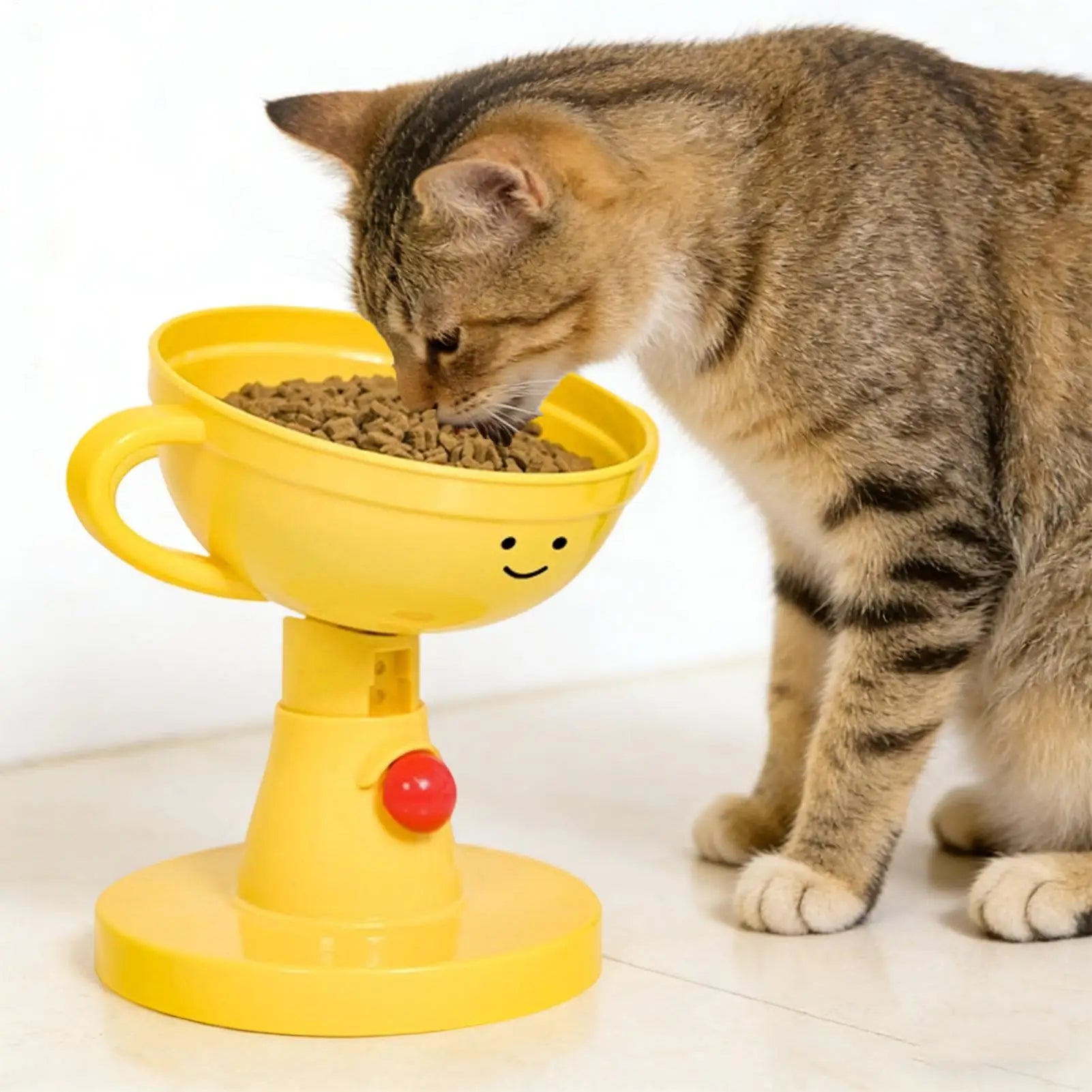 Tigela Pet Elevada Ajustável Troféu Feliz