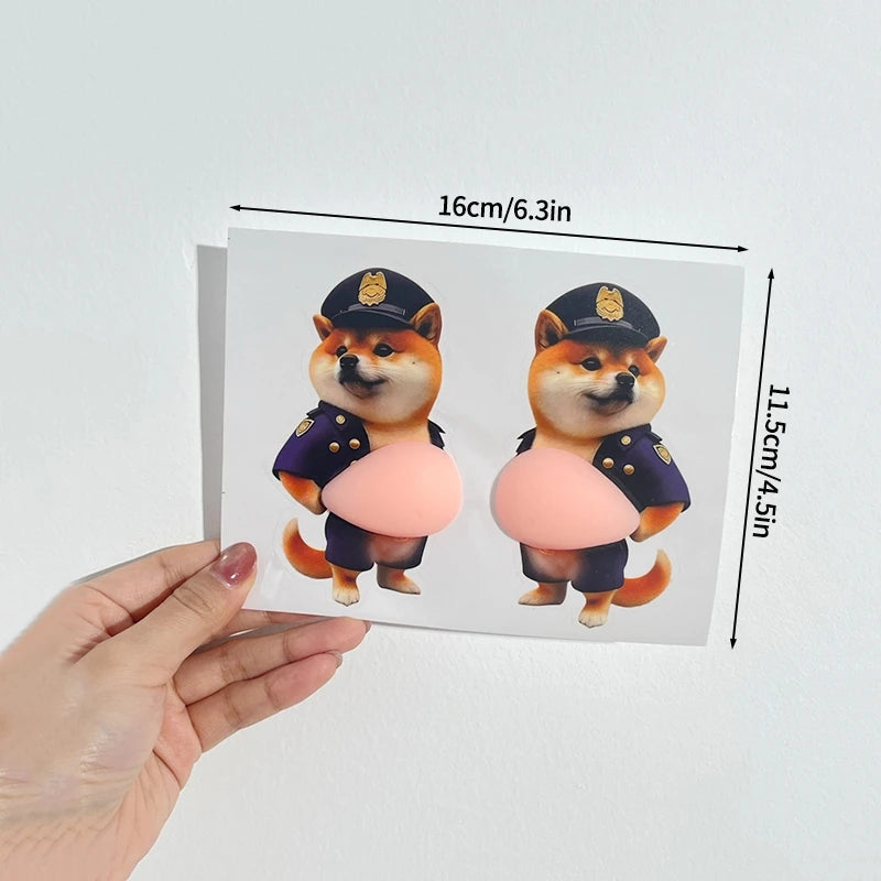 Adesivo 3D Pet Amortecedor Porta 2 unds