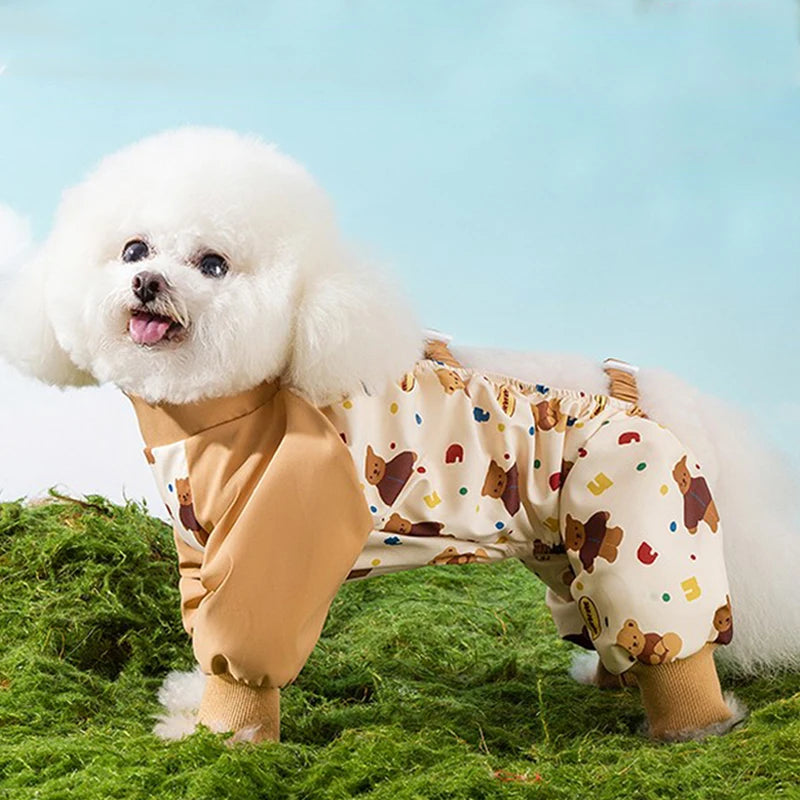 Macacão Anti-sujeira Pet Aventurinha