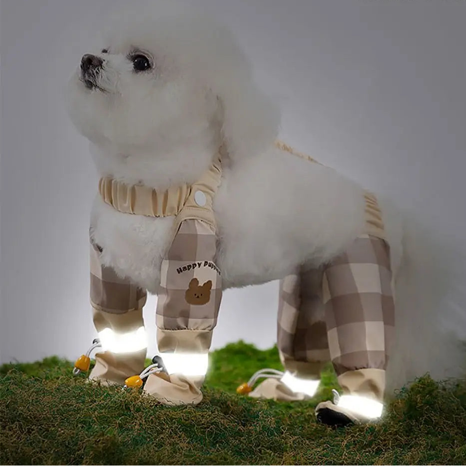 Macacão Pet Anti-sujeira & Refletivo Bronig