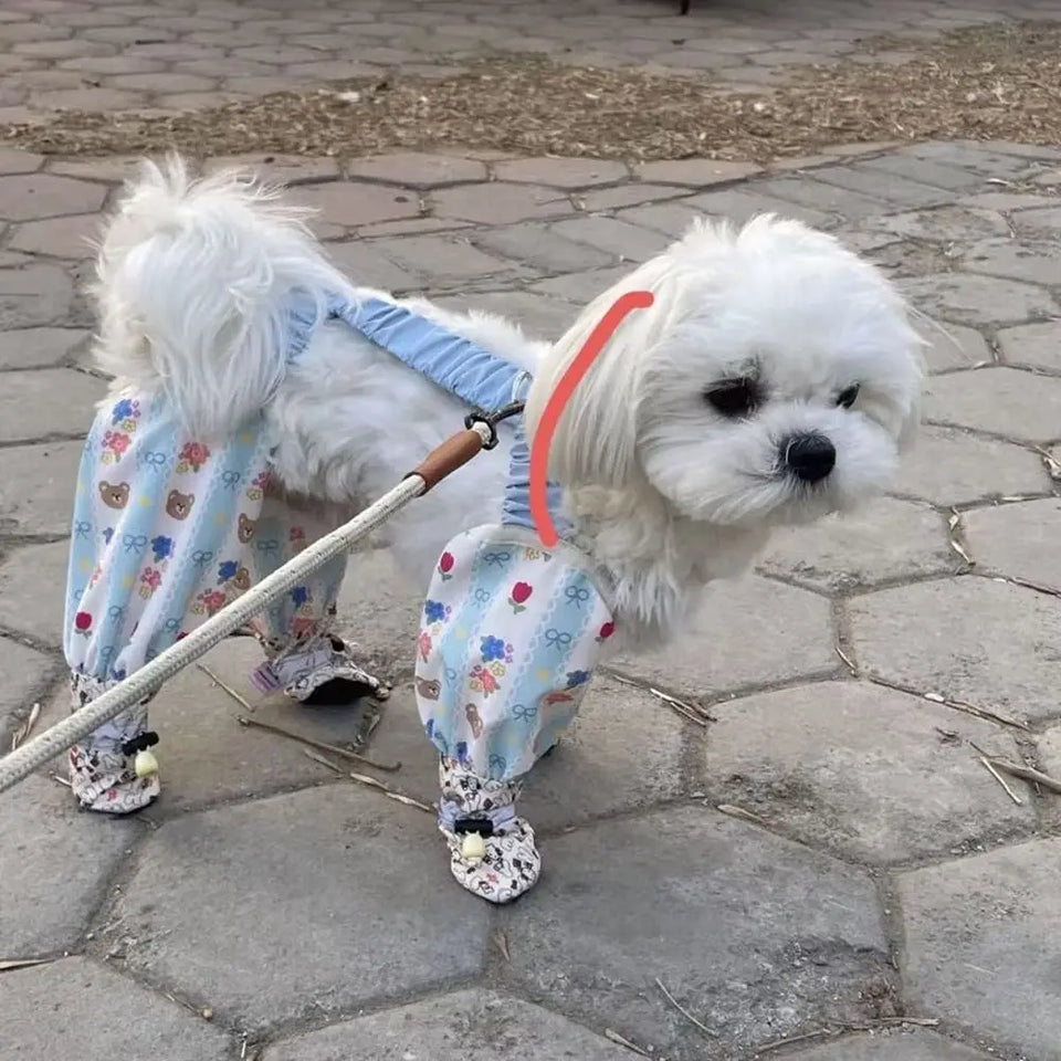 Macacão Pet Anti-sujeira Fofis