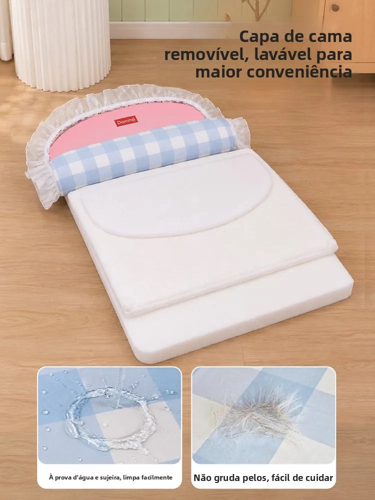 Cama Colchão Nuvy Impermeável com Cabeceira