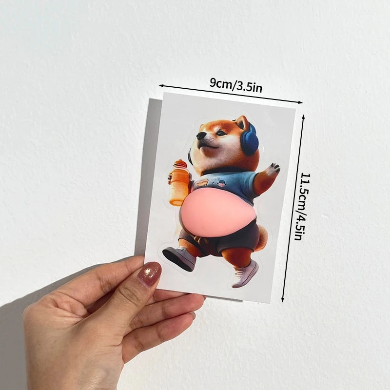 Adesivo 3D Pet Amortecedor Porta 2 unds