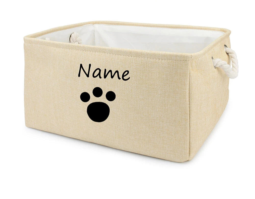 Caixa de Brinquedos Personalizada Pet Baú Alegria