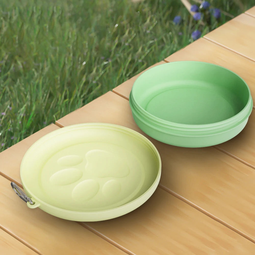 Tigela/Potinho De Comida Portátil Pet Bowlzinho
