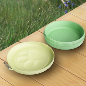 Tigela/Potinho De Comida Portátil Pet Bowlzinho