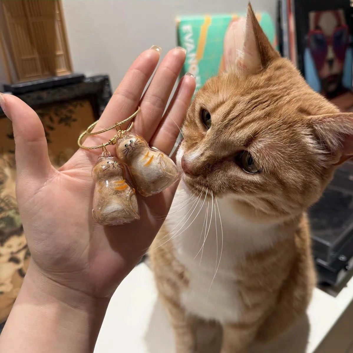 Chaveiro Colecionar Pelos Pet Memories - Gatinhos