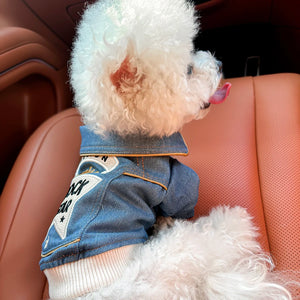 Jaqueta Jeans Pet Rock Star