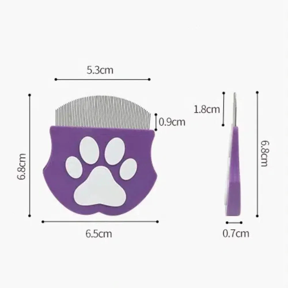 Pente Desembaraça e Remove Pulgas Pet Tuk