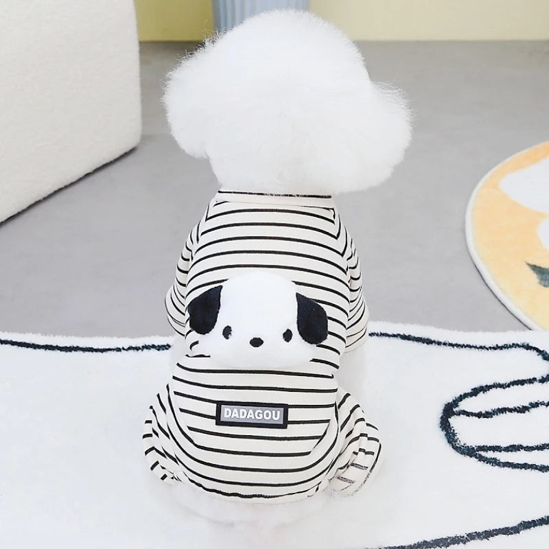 Macacão Pet Listradinho