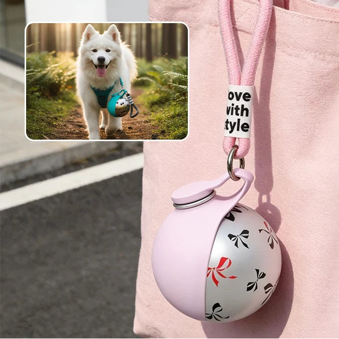 Garrafa Portátil com Tigela Acoplada Bool