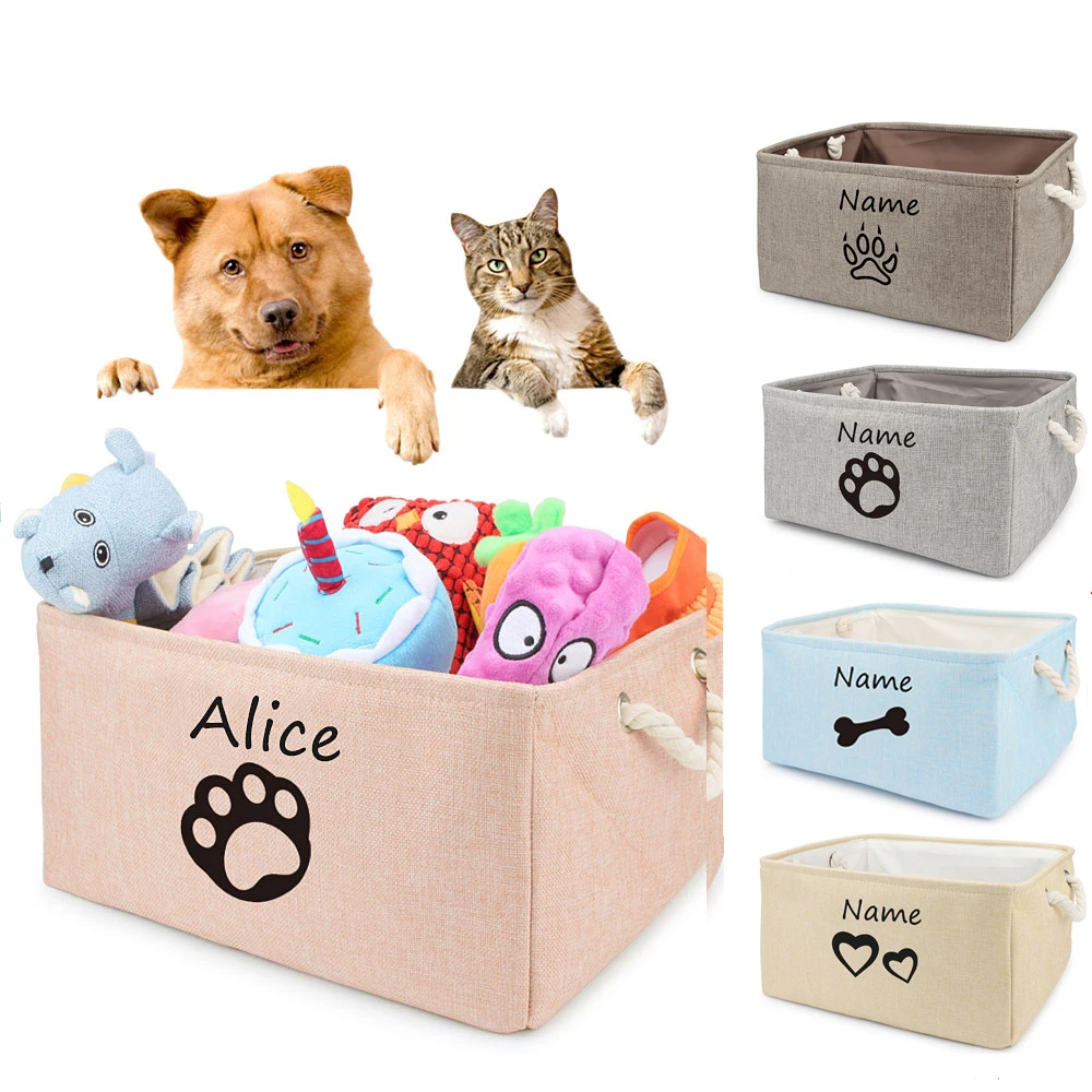 Caixa de Brinquedos Personalizada Pet Baú Alegria