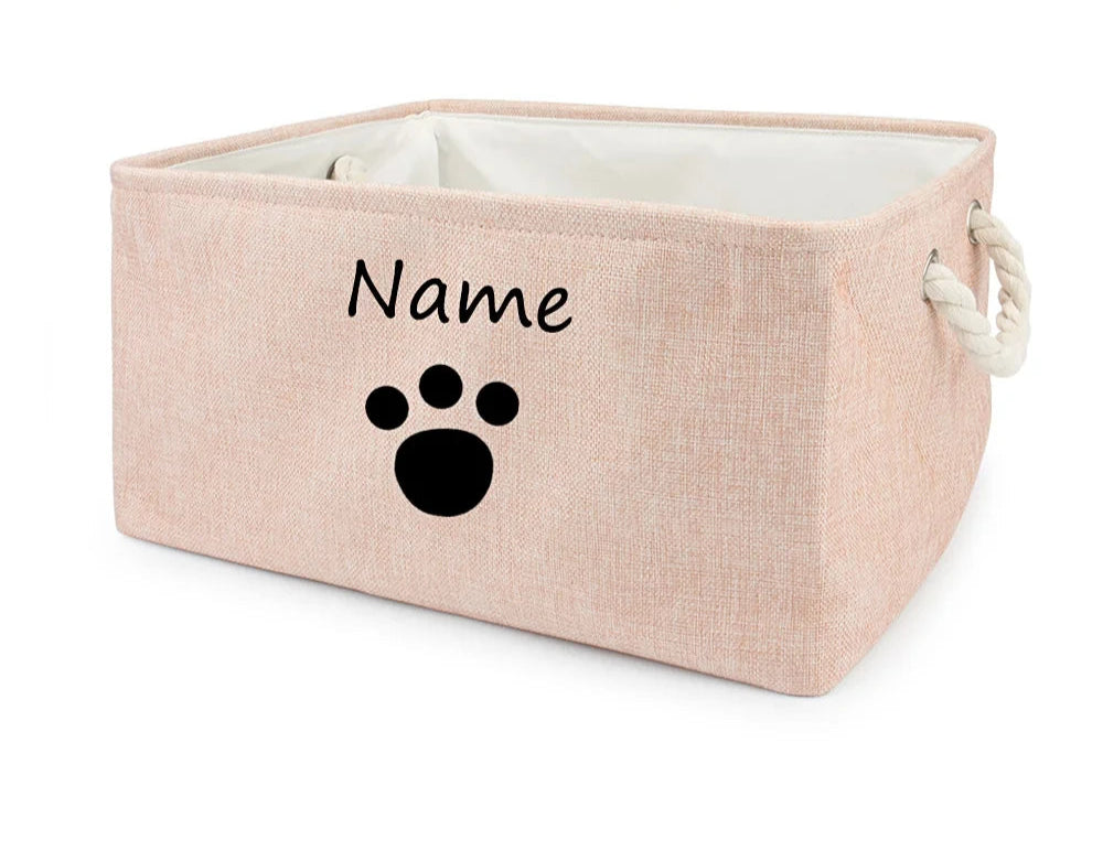 Caixa de Brinquedos Personalizada Pet Baú Alegria