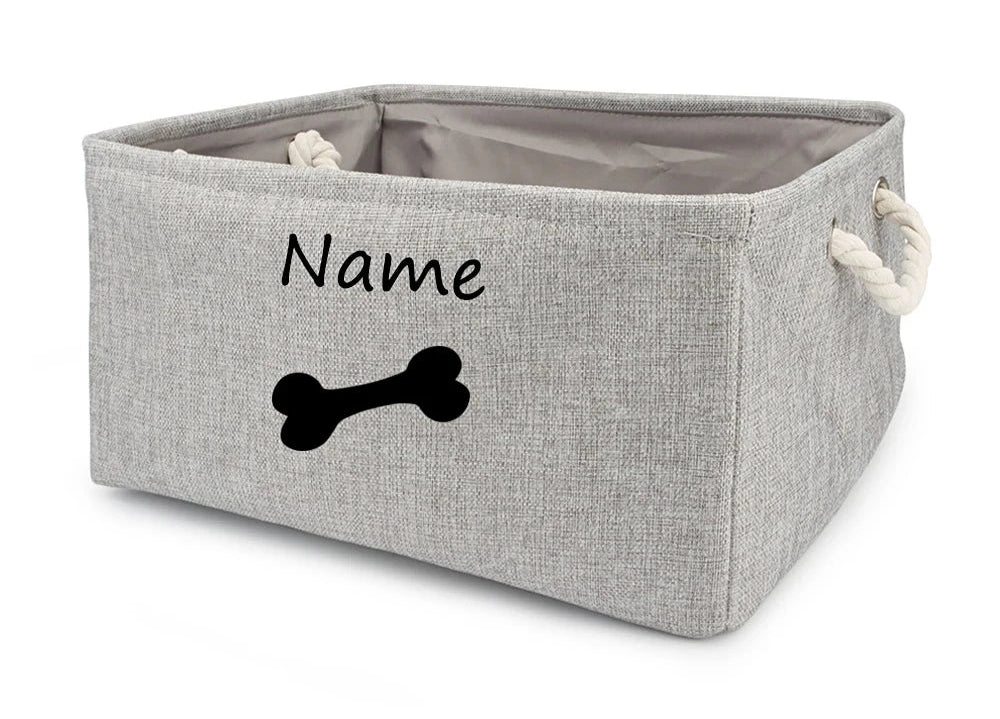 Caixa de Brinquedos Personalizada Pet Baú Alegria