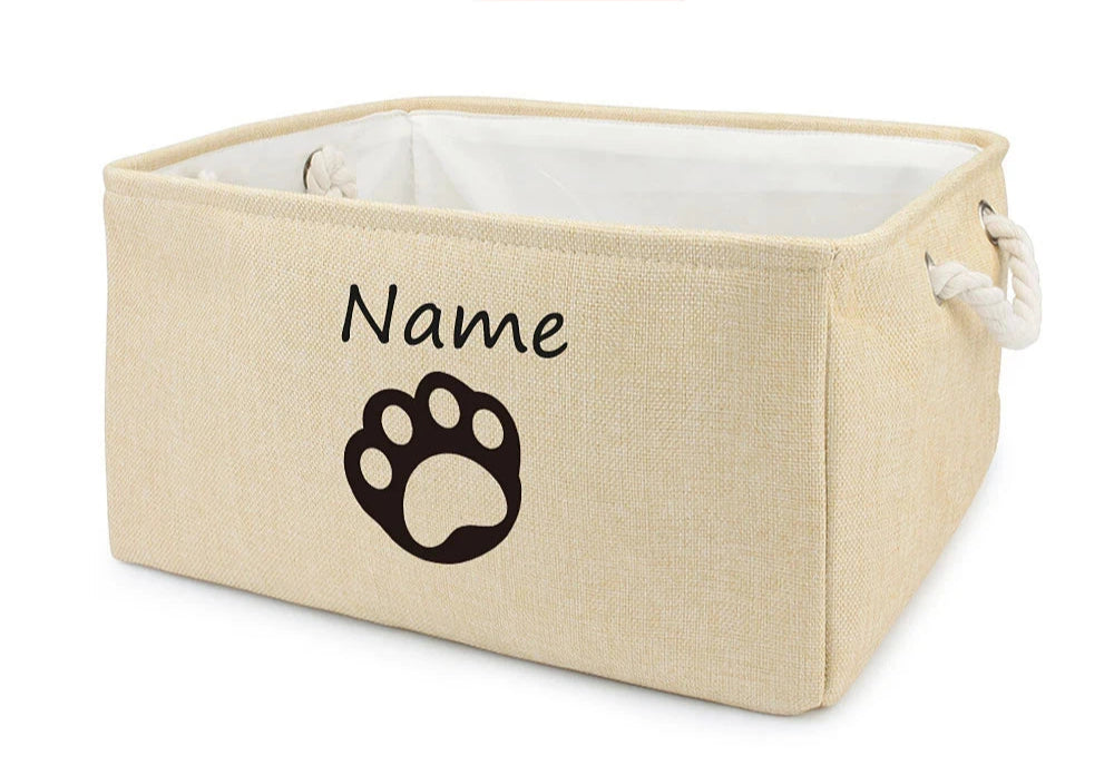 Caixa de Brinquedos Personalizada Pet Baú Alegria