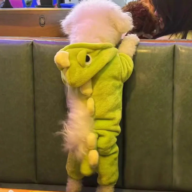 Macacão Pet Fofo Dinossauro