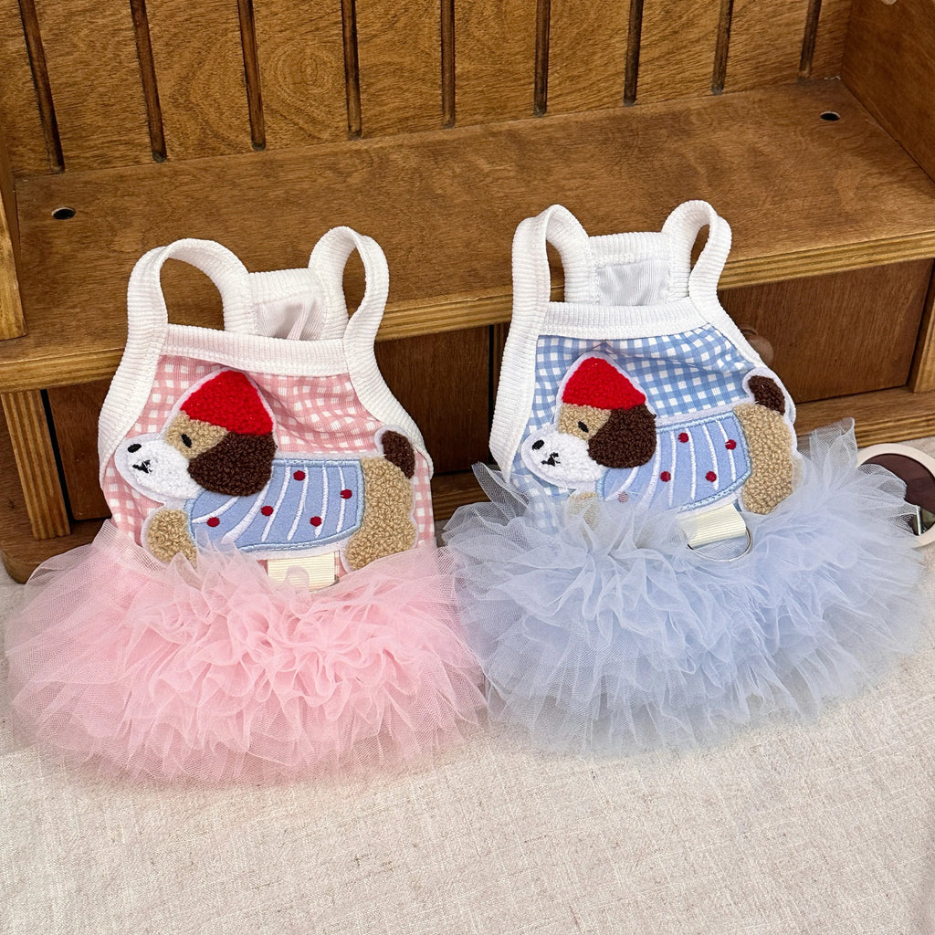 Vestido Pet Tule Smiles