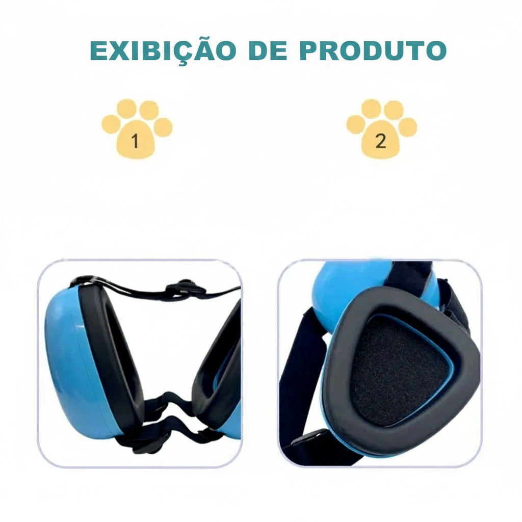 Proteção Auditiva Contra Ruído/Som Pet Same