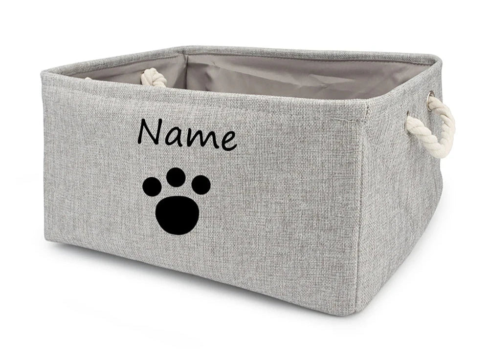 Caixa de Brinquedos Personalizada Pet Baú Alegria