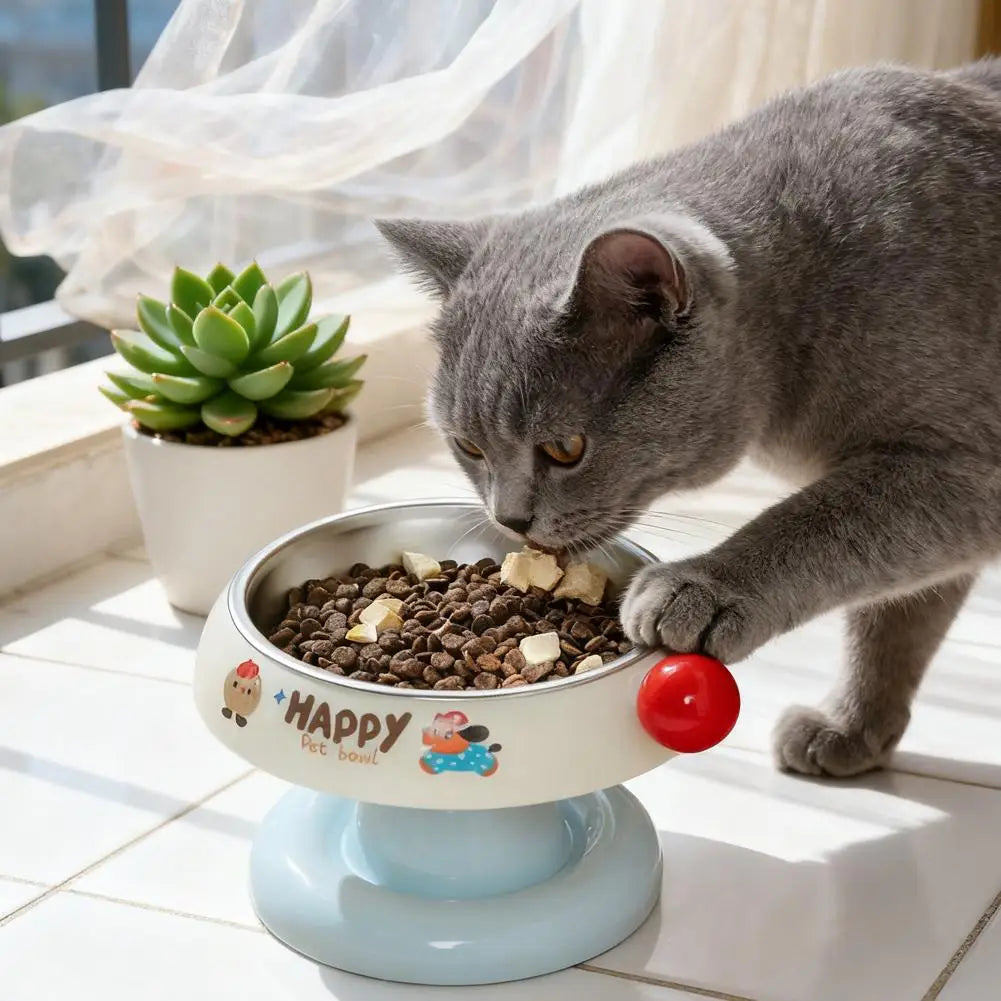 Tigela Pet Elevada Happy Bowl