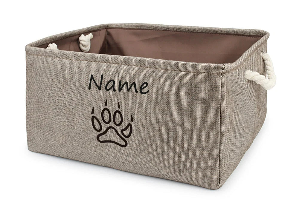 Caixa de Brinquedos Personalizada Pet Baú Alegria