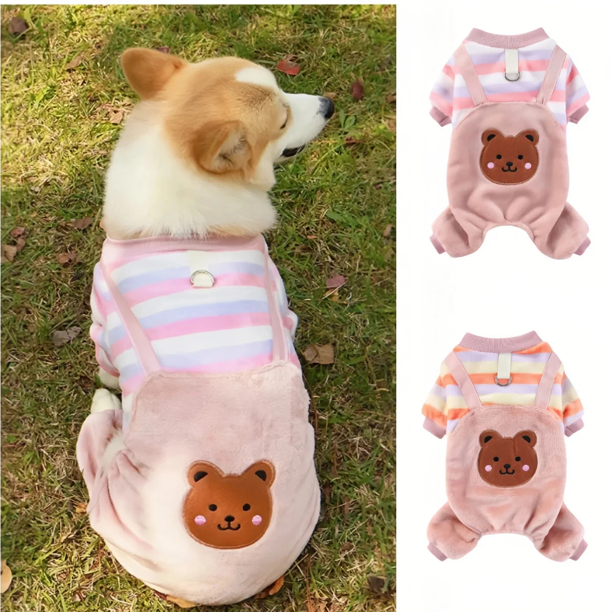 Macacão Pet Ursinho Lili