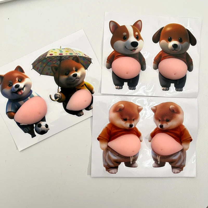 Adesivo 3D Pet Amortecedor Porta 2 unds