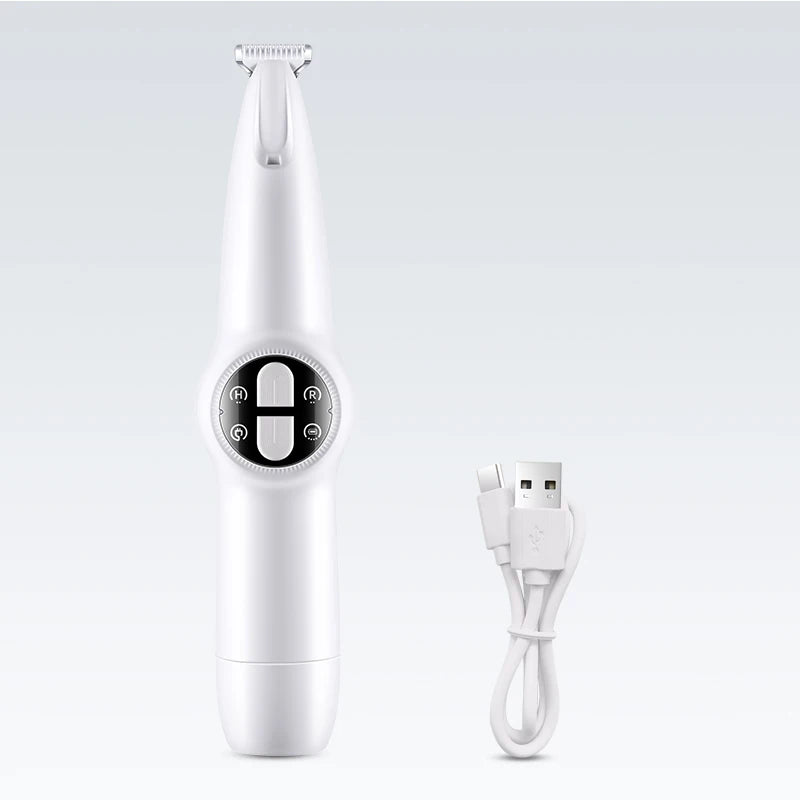 Aparador e Lixador 2 em 1 Pet Pelos Display LED Suprime