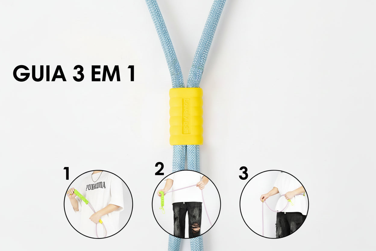 Guia Pet 3 em 1 Pawslove