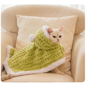 Roupinha Poncho Pet Robes