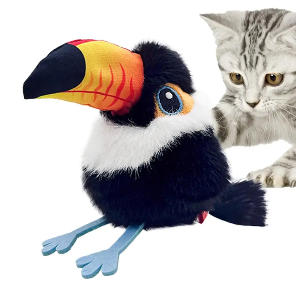 Brinquedo Simulador Passarinho Pet Olin