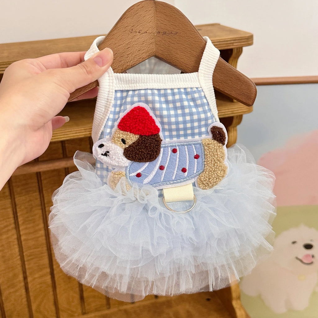 Vestido Pet Tule Smiles
