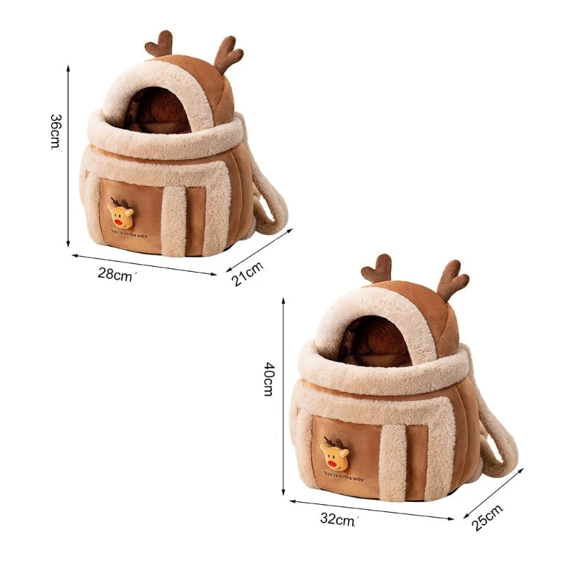 Bolsa Canguru Pet Reninha