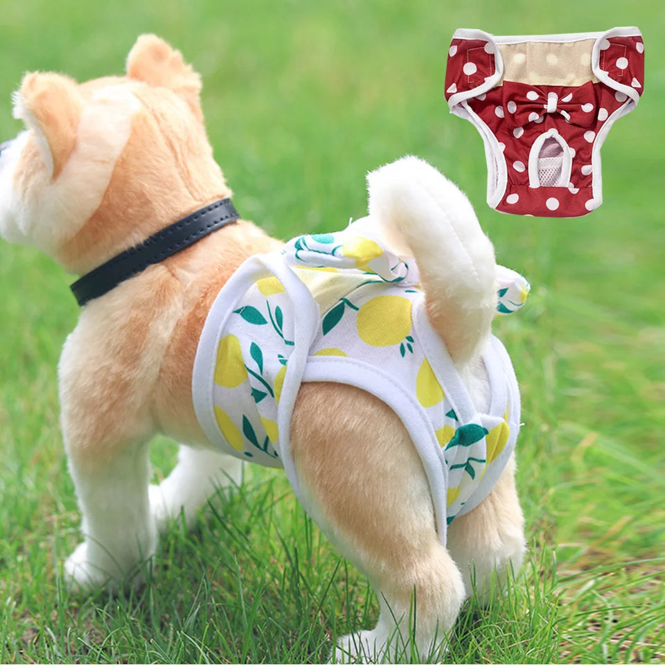 Fraldinha Pet Reutilizável Dog Girl