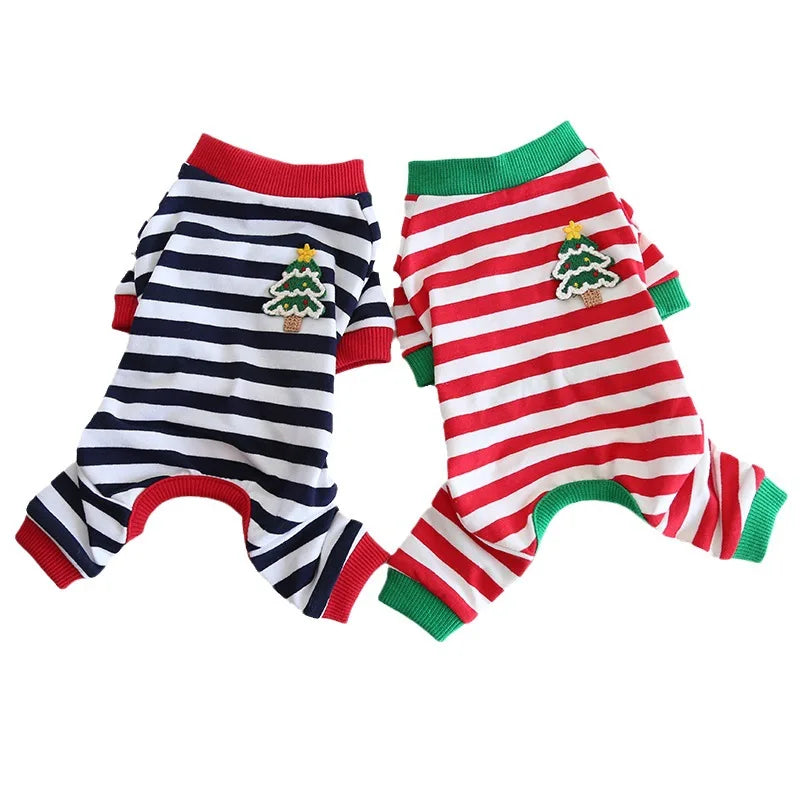 Macacão Pet Pijama Christmas