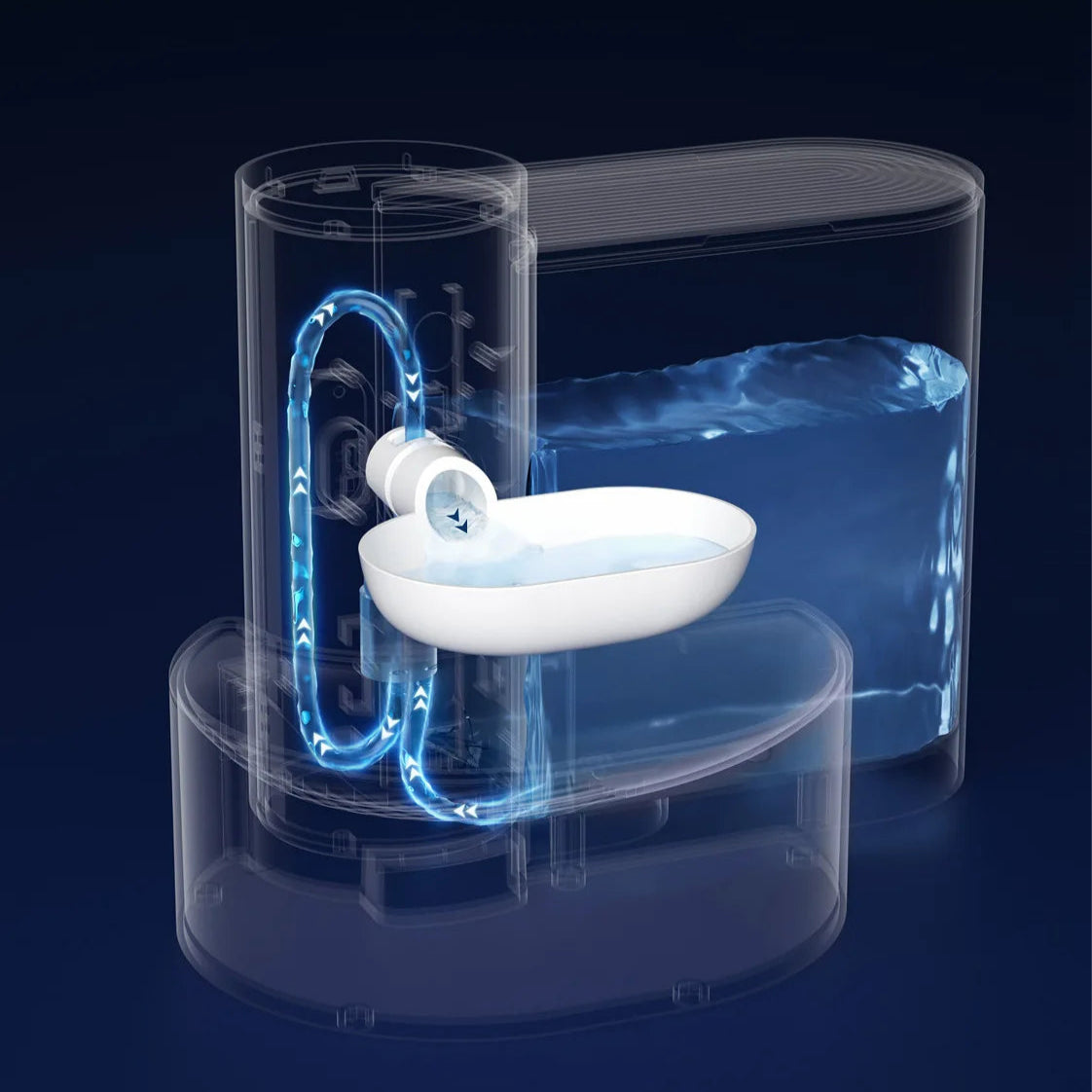 Bebedouro Pet Automático Inteligente Auqua Fresh